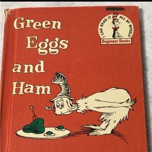 Vintage Dr.Seuss GREEN EGGS & HAM